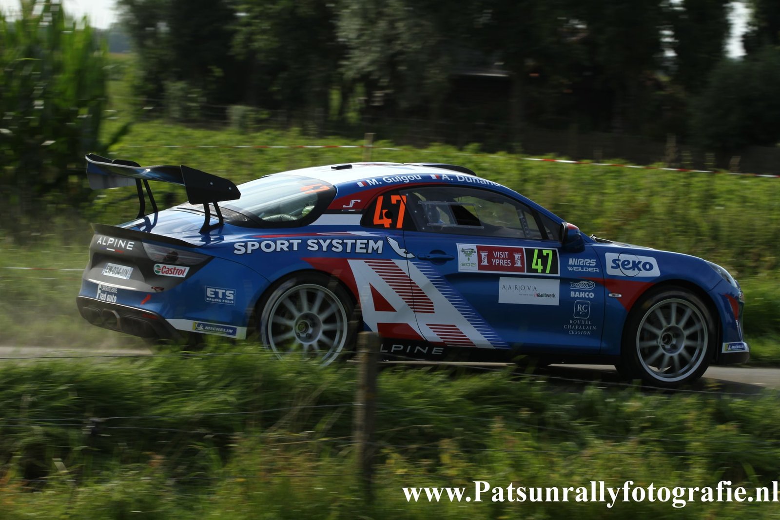 WRC 2021 Ypres belgique ES1a8 14