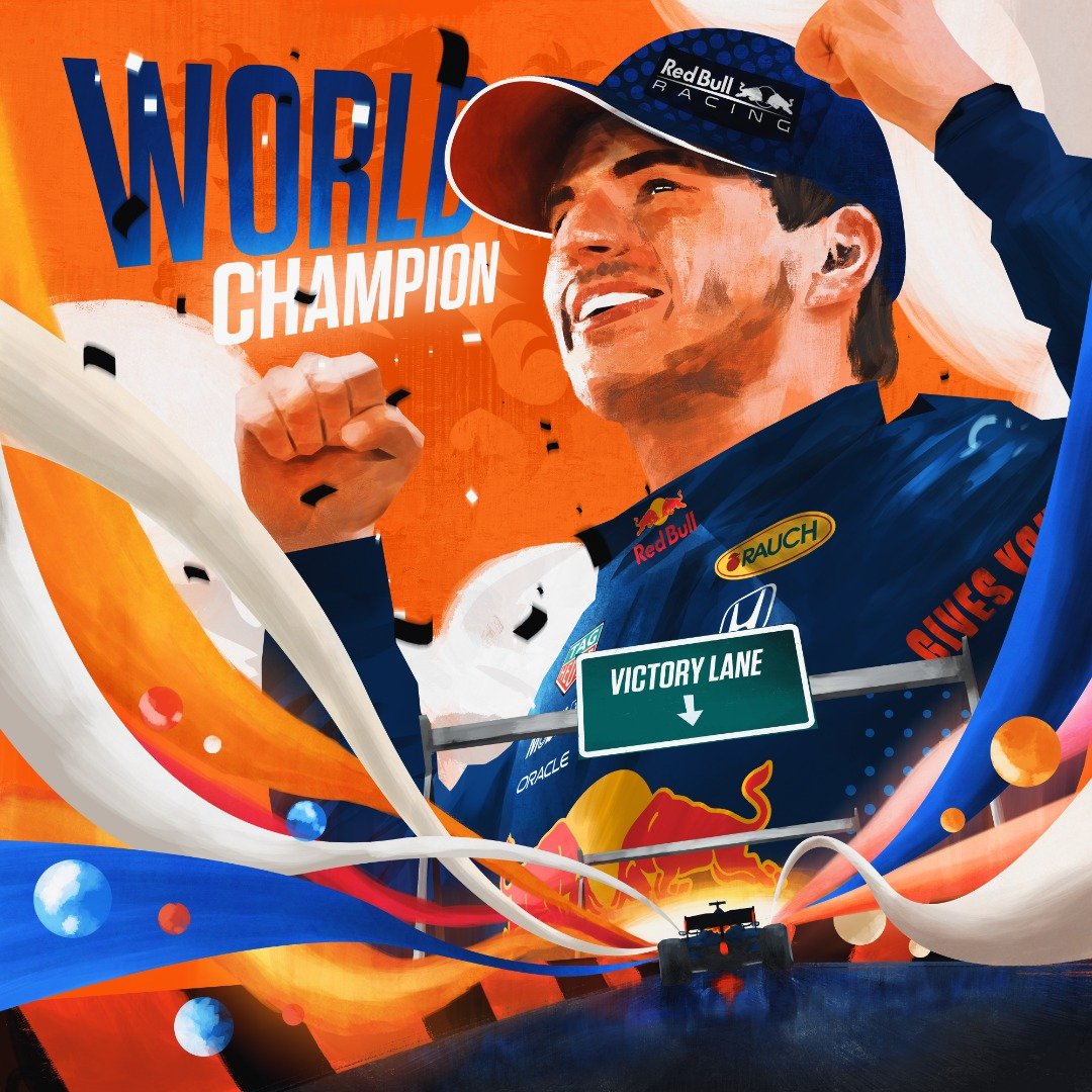 F1 2021 champion monde verstappen