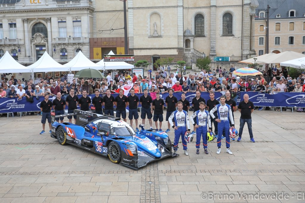 Alpine Le Mans 2018 equipe
