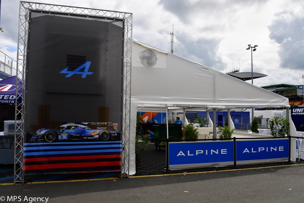 Alpine Le Mans 2018 preparatif2